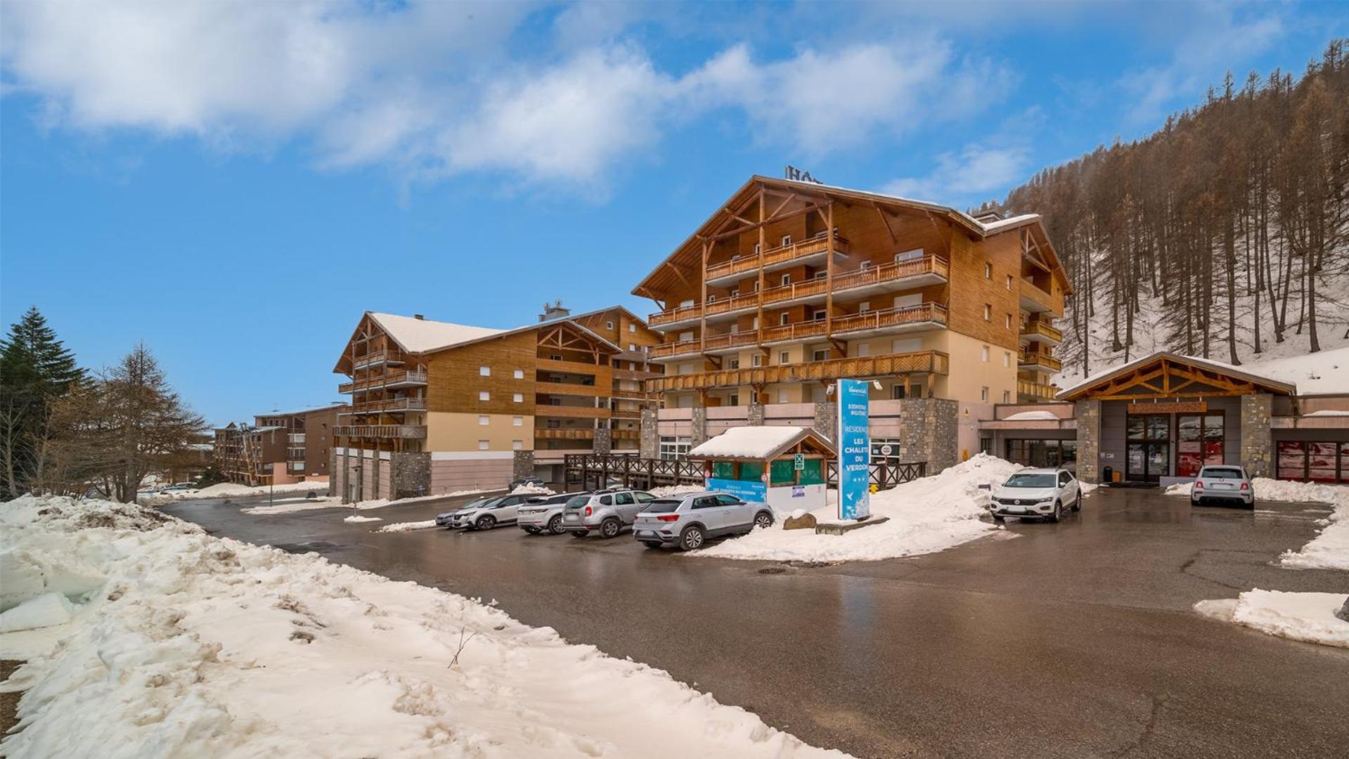 C Du Verdon -2202- Magnifique Appt 5 Pers Allos Exterior foto